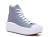 Chuck Taylor All Star Move High-Top Sneaker - Women's Thunder Daze Blue view