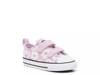 Chuck Taylor All Star Low-Top Sneaker - Kids' Stardust Lilac/White Floral Print view