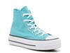 Chuck Taylor All Star High Top Platform Sneaker - Women's Ocean Drip Aqua view