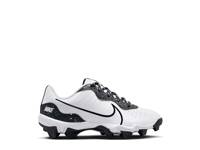 Alpha Huarache 4 Keystone Baseball Cleat - Kids' White/Black view