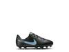 Jr. Tiempo Legend 10 Club Soccer Cleat - Kids' Black/Light Blue view
