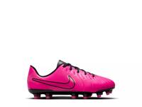 Jr. Tiempo Legend 10 Club Soccer Cleat - Kids' Black/Pink view