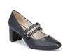 True Mary Jane Pump Navy Synthetic view