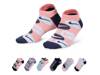 Everyday Training Women's No Show Socks - 6 Pack Pink/Purple/Blue view