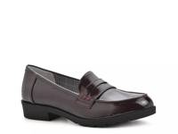 Galah Penny Loafer Maroon view