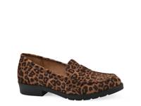 Galah Penny Loafer Brown Leopard Print view