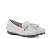 Gush Driving Loafer White view
