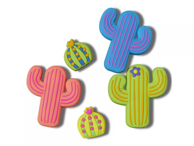 Cacti Jibbitz Set - 5 Pack
