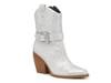 Brently Western Boot Silver Metallic view