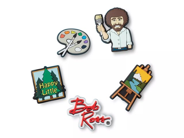 Crocs Bob Ross Jibbitz Set - 5 Pack - Free Shipping | DSW display picture 1
