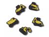Mini Construction Jibbitz Set - 5 Pack Multicolor view
