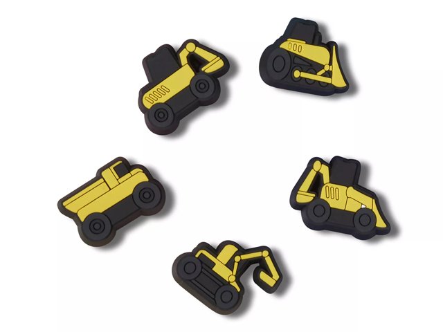 Mini Construction Jibbitz Set - 5 Pack