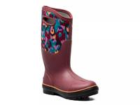 Classic II Tall Boot Burgundy/Multicolor Abstract Print view