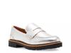 Lugged Waterproof Penny Loafer Silver Metallic view