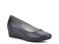 Boldness Wedge Pump Navy view
