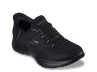 Hands Free Slip-Ins Summits Diamond Dream Sneaker - Women's Black view