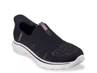 Hands Free Slip-Ins GO WALK 7 City Lights Slip-On Sneaker - Women's Black/White view