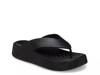 Getaway Platform Sandal Black view