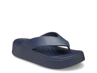 Getaway Platform Sandal Navy view