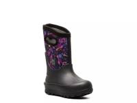 Neo Classic Neon Unicorn Rain Boot - Kids' Black Multicolor view