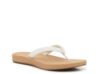 Cosmic Shore Flip Flop White/Tan view