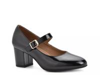 Frenzies Mary Jane Pump Black Patent view