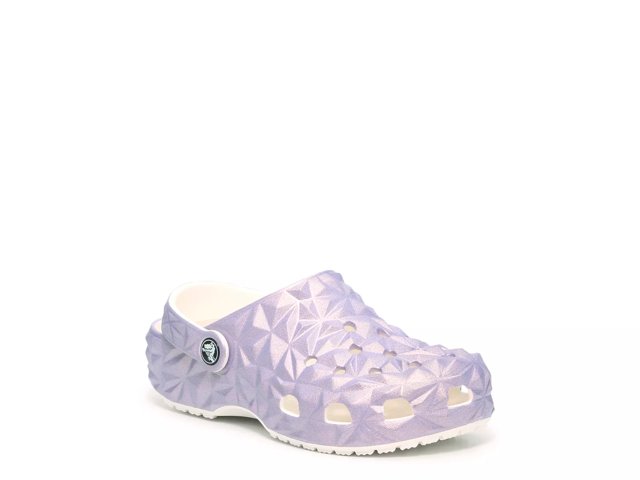 Classic Iridescent Geo Clog - Kids'