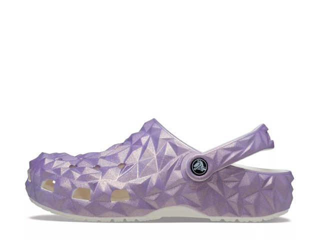 Classic Iridescent Geometric Clog - Women's