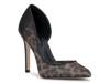 Prizma Pump Brown/Black Leopard Print Mesh Fabric view