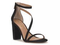 Sloyan Sandal Black Fabric view