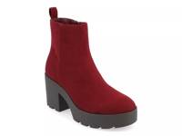 Cassidy Platform Bootie Red view