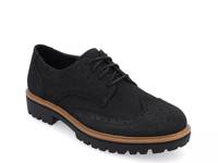 Claudiya Wingtip Oxford Black view