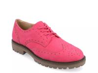 Claudiya Wingtip Oxford Pink view