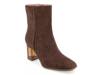Clearie Bootie Dark Brown view