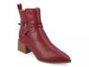 Estelle Bootie Wine Red Synthetic view