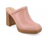 Izara Platform Mule Rose view