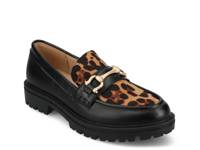 Jessamey Loafer Black/Animal Print view