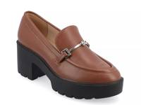 Kezziah Platform Loafer Brown view