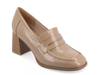 Malleah Pump Taupe Patent Synthetic view