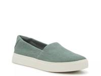 Kameron Slip-On Sneaker - Women's Frosty Sage Green Fabric view