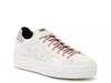 Thea Sneaker - Women's Mini Chess White/Rose Gold/Silver Metallic view