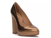 Glynis Platform Pump Bronze Synthetic view