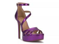 Shyremin Platform Sandal Purple view