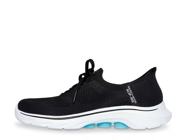 ほぼ未使用 Skechers Hands Free Slip-ins スニーカー Skechers Hands Free Slip-ins Go Walk 7 Via Slip-On Sneaker
