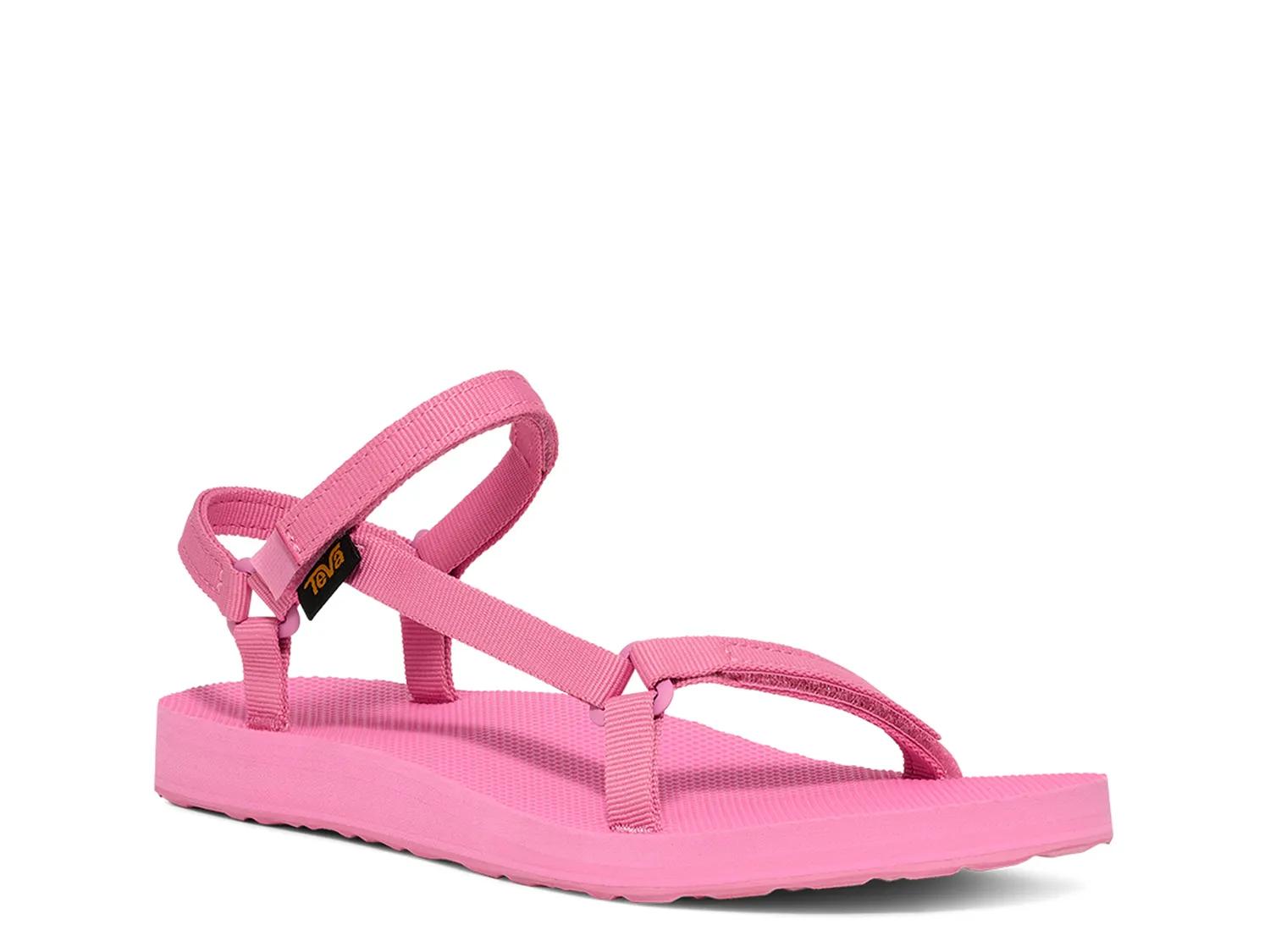 Teva Original Universal Slim Sandal | Women's | Medium Pink | Size 6 | Sandals | Ankle Strap