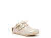 Kay Clog - Kids' Pale Gold Metallic Shimmer view