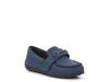 Ajustinn Driving Loafer - Kids' Navy view