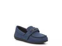 Ajustinn Driving Loafer - Kids' Navy view