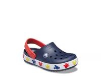 Fun Labs Disney Mickey Mouse Lights Clog - Kids' Navy view
