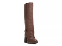 Nathari Foldover Boot Dark Brown view